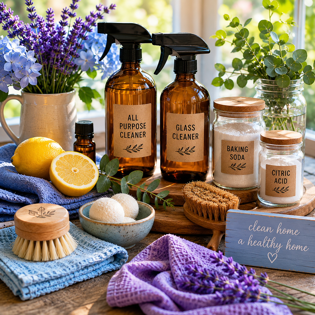 Non-Toxic House Cleaning Supplies